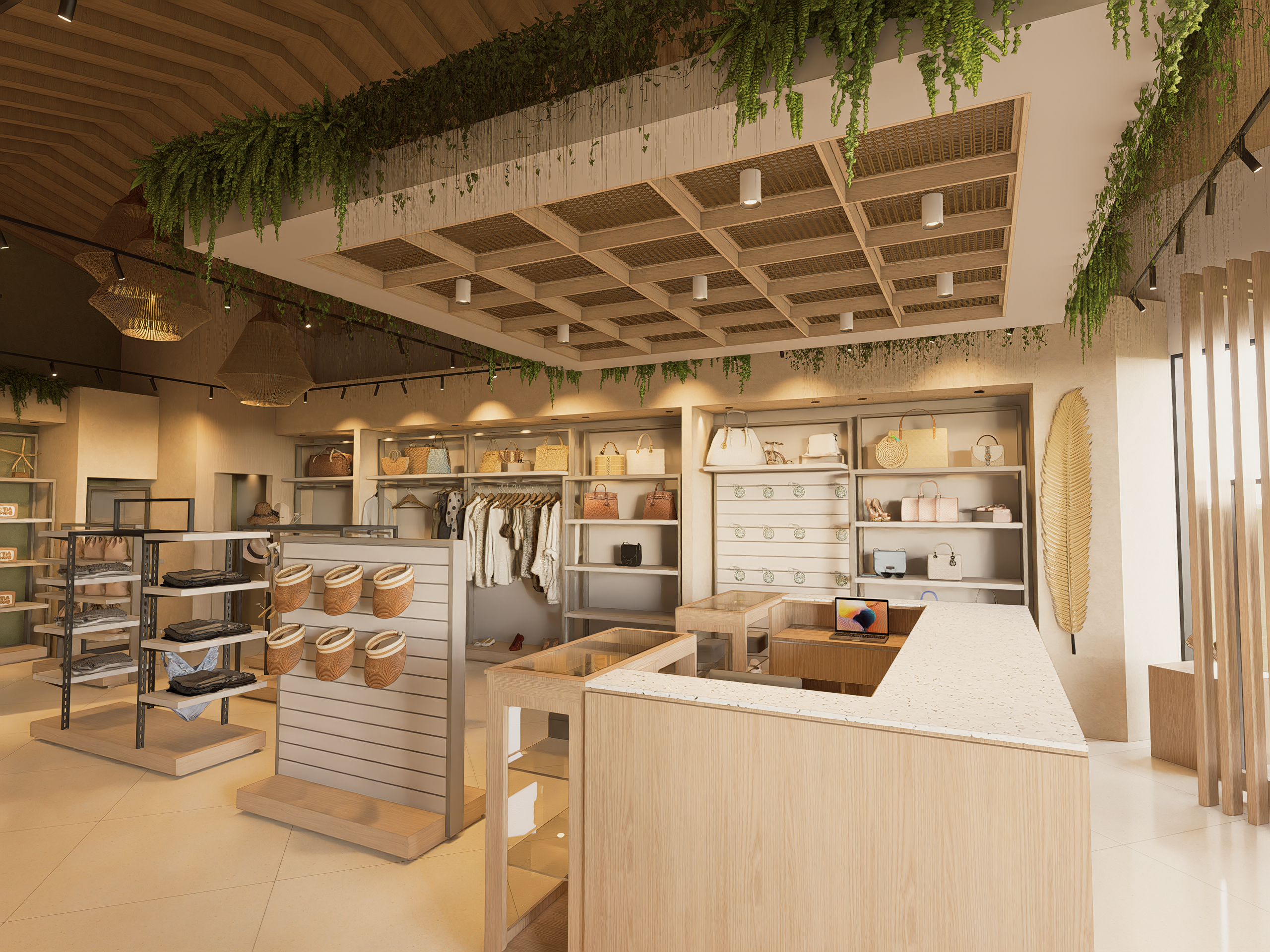 Render interior de Hyatt Vivid Market